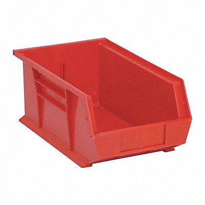 G7040 Hang and Stack Bin Red PP 6 in