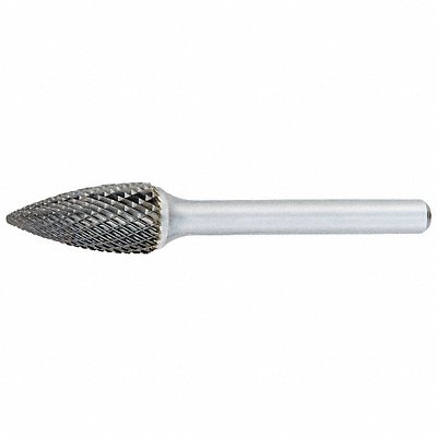 Cone Bur Pointed End 6.00mm Carbide