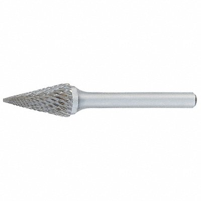 Cone Bur Pointed End 9.00mm Carbide