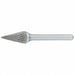 Oval Bur SE Radius End 6.00mm Carbide