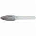 Flame Bur 12.00mm Carbide Double Cut