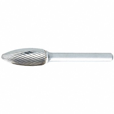 Flame Bur 5/8 Carbide Single Cut