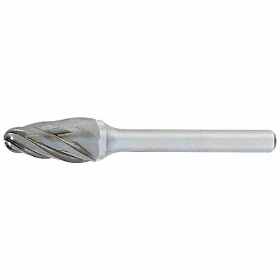 Flame Bur 12.00mm Carbide Aluminum Cut