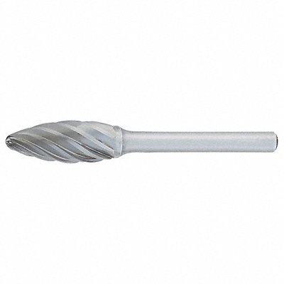 Flame Bur 3/4 Carbide Aluminum Cut