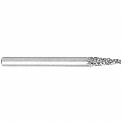 Cone Bur Pointed End 1/8 Carbide