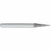 Cone Bur Pointed End 1/8 Carbide