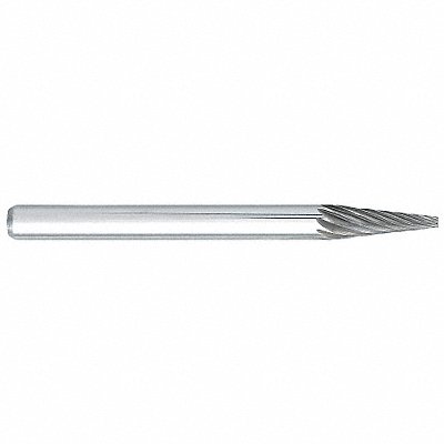 Cone Bur Pointed End 1/8 Carbide