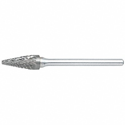 Cone Bur Pointed End 1/4 Carbide