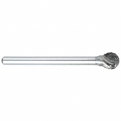 Ball Bur SD Single End 6.35mm Carbide