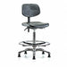 Poly Chair Chrome High FR Stat Black