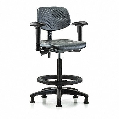 Poly Chair High AA FR Glides Black