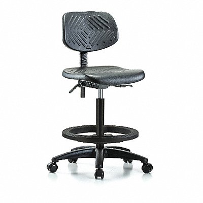 Poly Chair High Tilt FR Cast Black