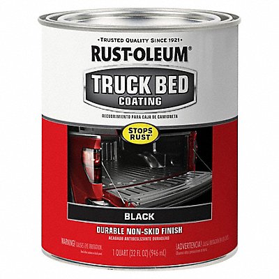 Truck Bed Coating Black Water Base 1 qt