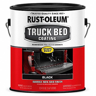 Truck Bed Coating Black Water Base 1 gal