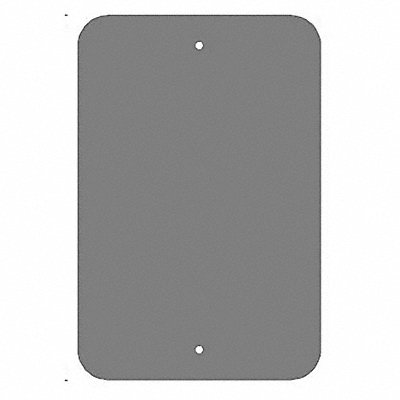 Blank Sign Aluminum 18 H 12 W 2 Holes