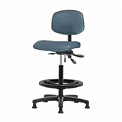 Vinyl Chair High Tilt FR Stat Blue