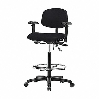 Vinyl Chair High AA FR Cast Black