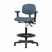 Vinyl Chair High AA FR Glides Blue