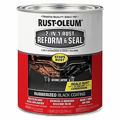 Rubberized Coating Black 1 qt