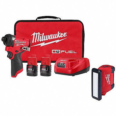 Impact Driver Kit and Light 3600 RPM