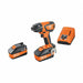 Impact Driver Kit 2.2 lb 18V DC