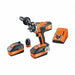 Ascm18Qm Cordless Drill/Driver Set 18V