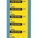 Quality Control Labels 0.625 H x PK 25