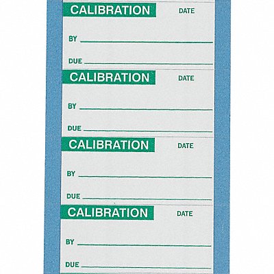 Calibration Labels 1 in H x 2.25 i PK 25