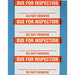 Inspection Due Labels 0.625 H x 1 PK 25