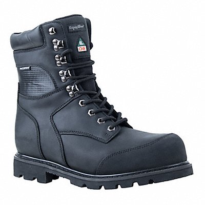 8-Inch Work Boot 8 Black PR