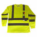 Long Sleeve HiViz Reflectve w/Mears logo