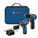 Cordless Combination Kit 2 Tools 12VDC