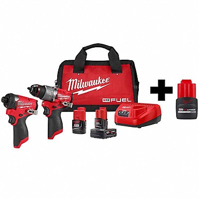 M12 FUEL 2-Tool Kit M12 CP2.5 Battery