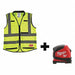 High Visibility Vest S/M Yellow/Green