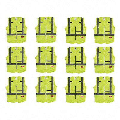 High Visibility Vest 12 pk S/M