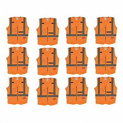 High Visibility Vest 12 pk S/M