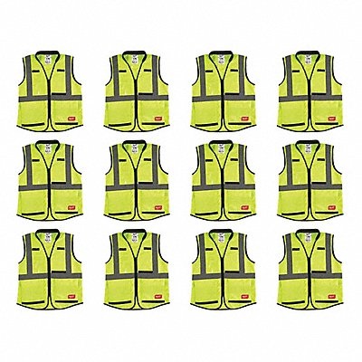 High Visibility Vest 12 pk S/M