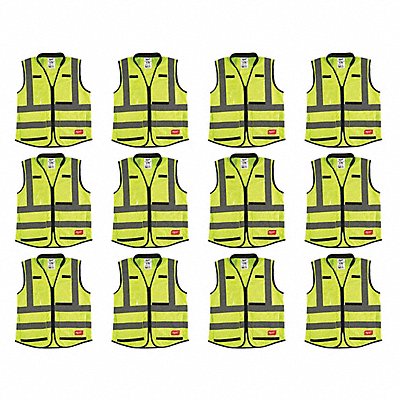 High Visibility Vest 12 pk L/XL