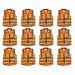 High Visibility Vest 12 pk 3XL/4XL