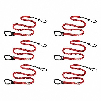 Tool Lanyard 6 pk 10 lb 54-7/16 L