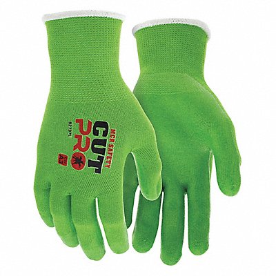 MCR Safety Cut Pro Green Glove L PK12