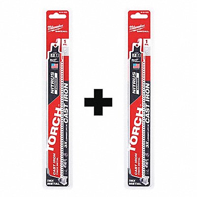 Reciprocating Saw Blade Set Thick Metal