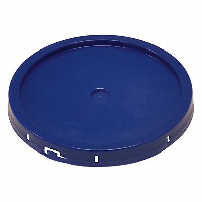 Plastic Pail Lid Blue HDPE