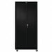 K4836 Storage Cabinet 78 x36 x24 Black 4Shlv