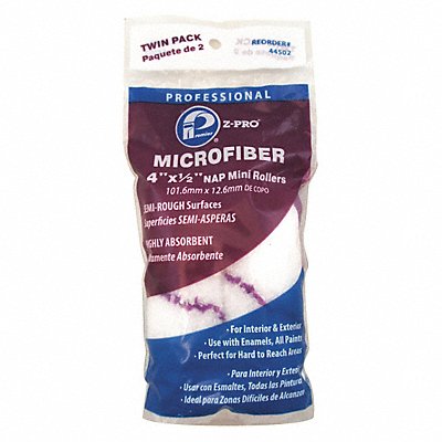 Microfiber Roller 4 L 1/2 Nap PK2