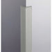Corner Grd 2in.W Silver Gray Textured