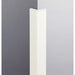 Corner Grd 2in.W Linen White Textured