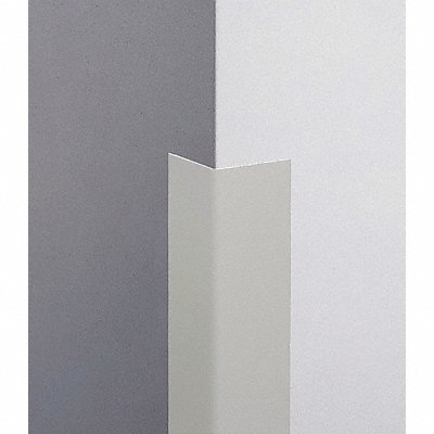 Corner Grd 96in.Hx 3/4in.W Silver Gray