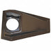 Door Knob Protector PVC Brown 11-1/4in.L
