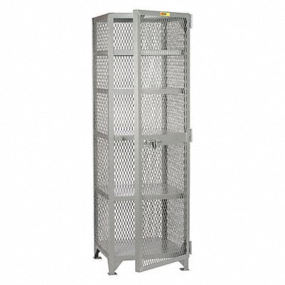 StrgLckr 78 x25 x27 Gray 5Shlv